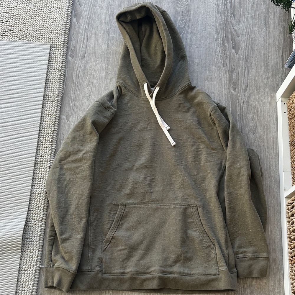 Olive Green Men's Taylor Stitch Hoodie